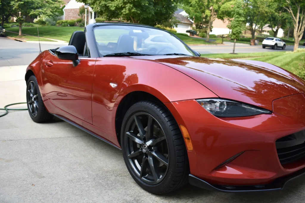 Mazda exterior detail near me