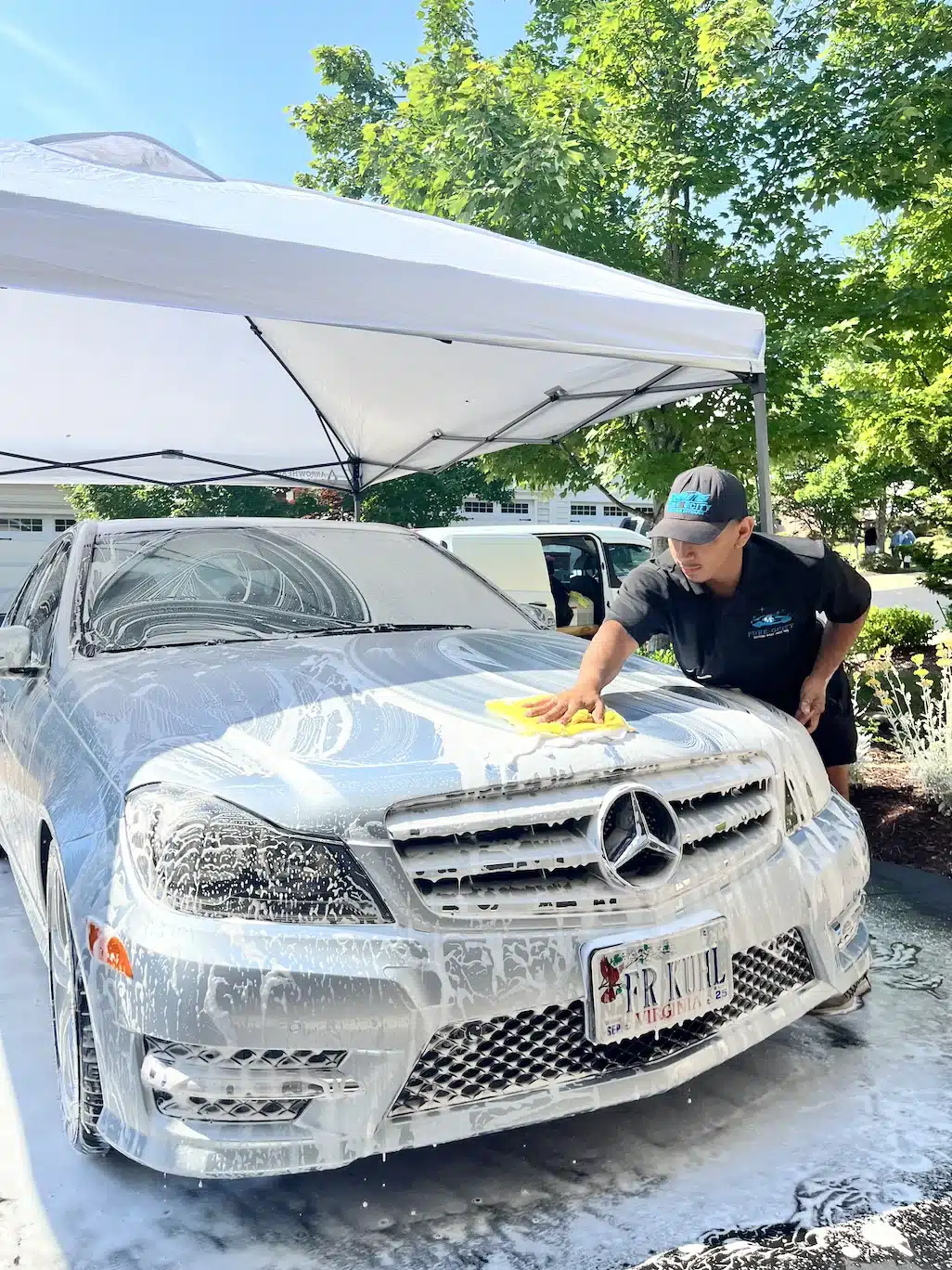 mercedes exterior detail