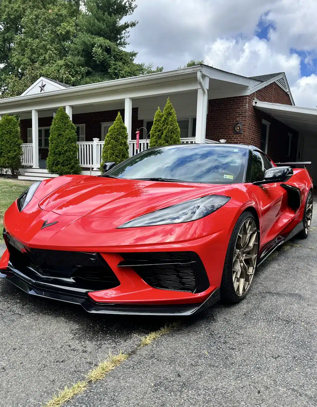 c8 corvette exterior detail wax ceramic coating