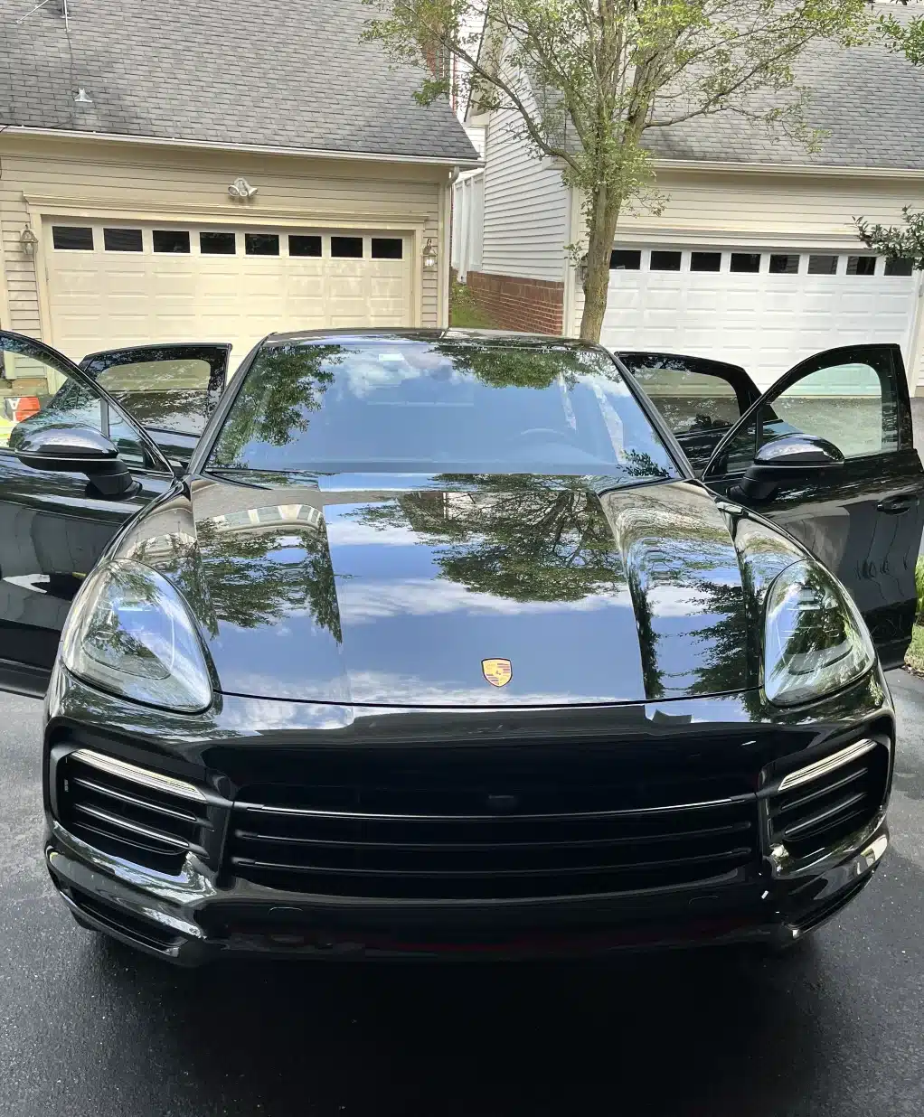 porsche cayane exterior car detailing